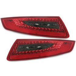 LED πίσω φανάρια για Porsche Carrera 911 (997)__Κόκκινο/Φιμέ